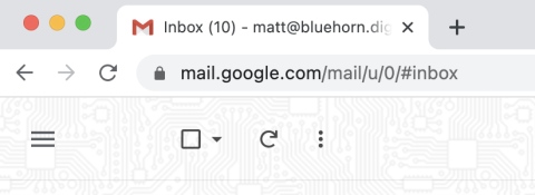 GMail icon count
