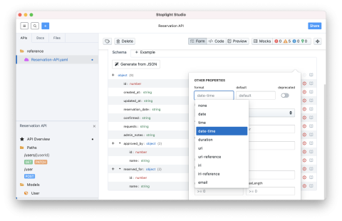 Modifying a string field's format