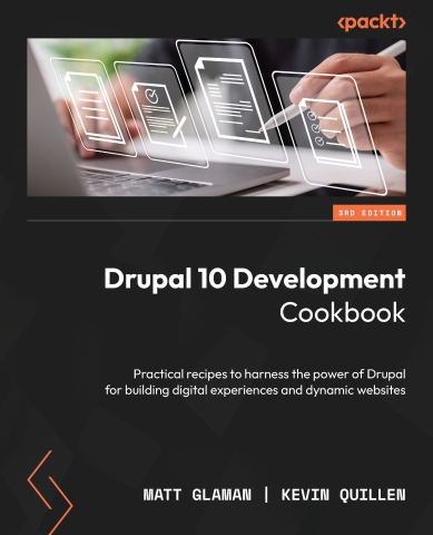 Drupal 10 Development Cookbook cover
