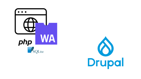 Drupal running in WebAssembly