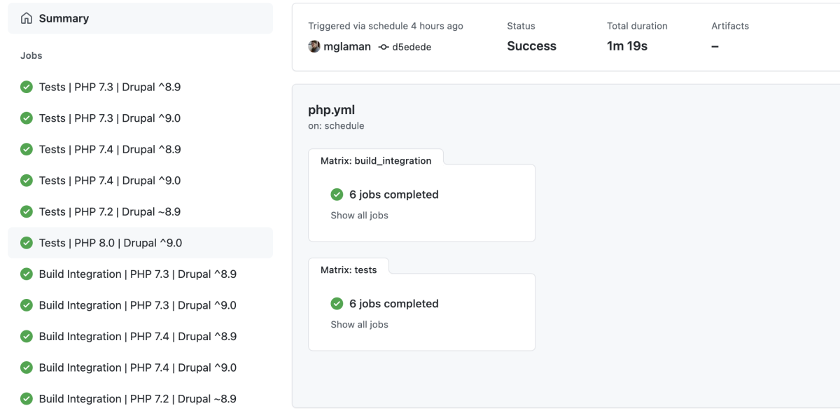 drupal-check and phpstan-drupal are Drupal 9 and PHP 8 ready